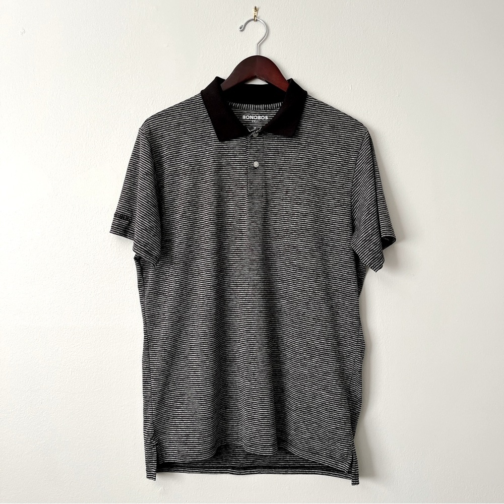 Bonobos Golf Polo Shirt, Slim Fit, Size M
